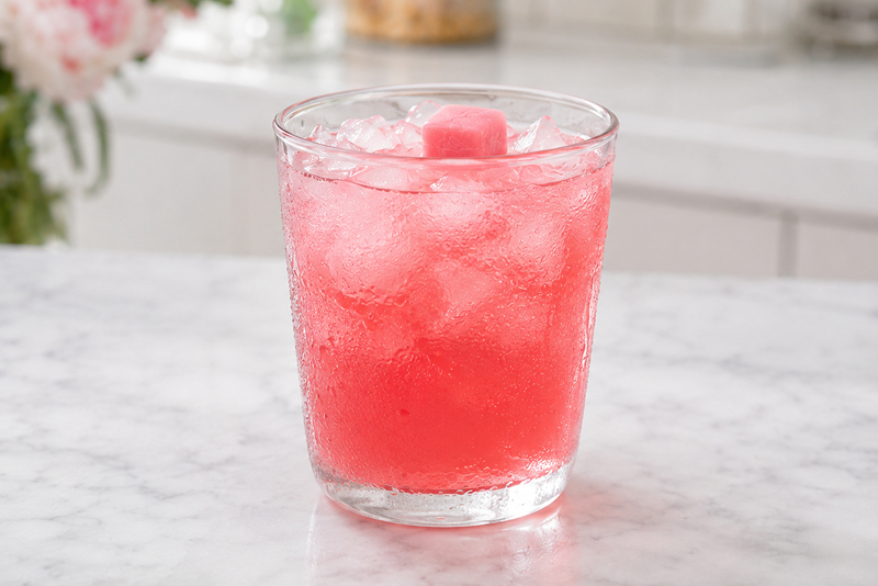 Punch rose aux bonbons Starburst